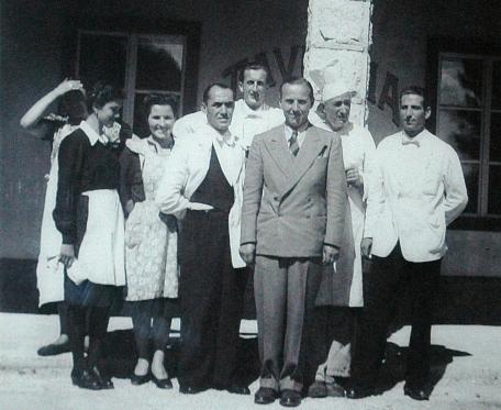 Nonno Vigilio e il personale nel primo dopoguerra